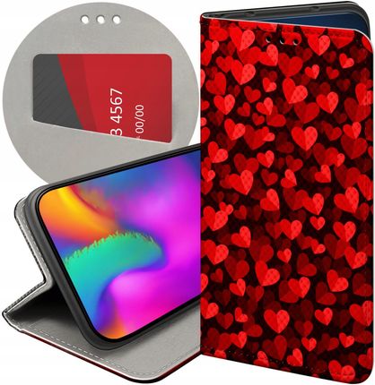 Hello Case Etui Z Klapką Do Samsung Galaxy M52 5G Walentynki Miłość Serce