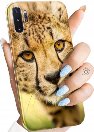 Hello Case Etui Do Samsung Galaxy Note 10 Plus Gepard Cętki Panterka Obudowa
