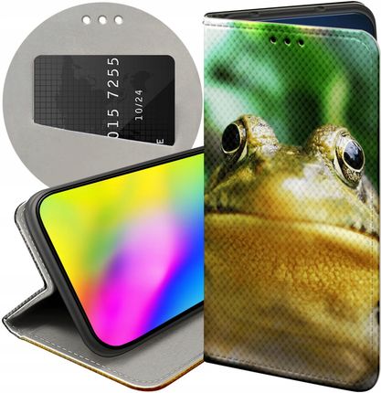 Hello Case Etui Z Klapką Do Samsung Galaxy M52 5G Żabka Żaba Frog Futerał