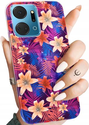 Hello Case Etui Do Huawei Honor X7A Tropic Tropikalne Tropiki Egzotyka Obudowa