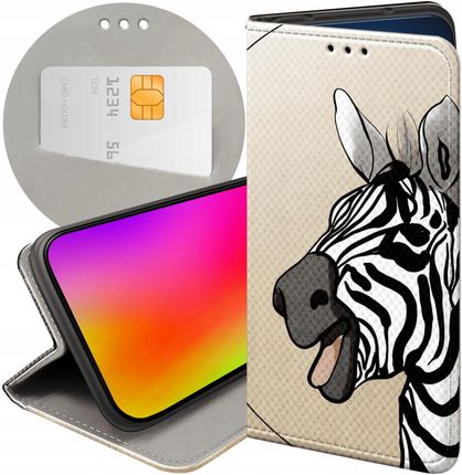 Hello Case Etui Do Xiaomi Redmi 12C 11A Poco C55 Zebra Zeberka Paski