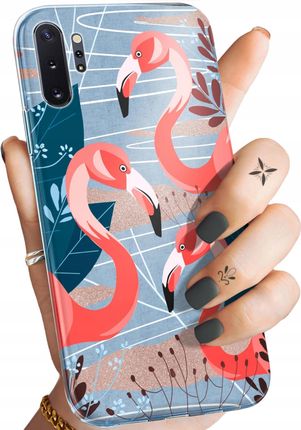 Hello Case Etui Do Samsung Galaxy Note 10 Plus Flaming Flamingi Ptaki Obudowa