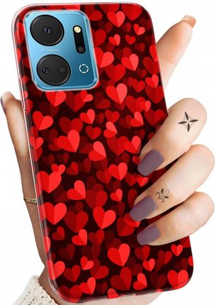 Hello Case Etui Do Huawei Honor X7A Walentynki Miłość Serce Obudowa Pokrowiec