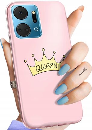 Hello Case Etui Do Huawei Honor X7A Księżniczka Queen Princess Obudowa Pokrowiec