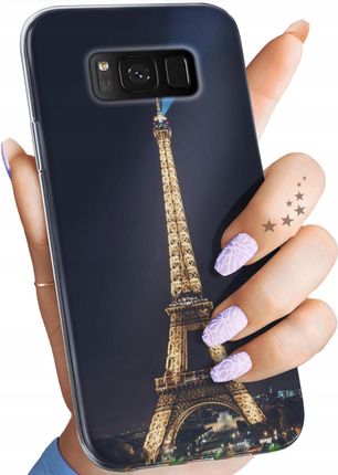 Hello Case Etui Do Samsung Galaxy S8 Paryż Francja Eiffel Obudowa Pokrowiec