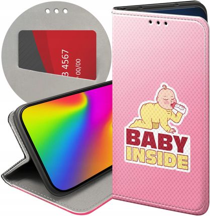 Hello Case Etui Z Klapką Do Iphone 7 8 Se 2020 Ciążowe Pregnant Baby Shower