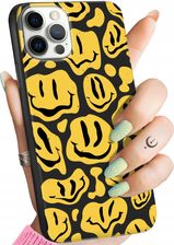 Hello Case Etui Matowe Do Iphone 12 Pro Max Smile Buźka Uśmiech Obudowa
