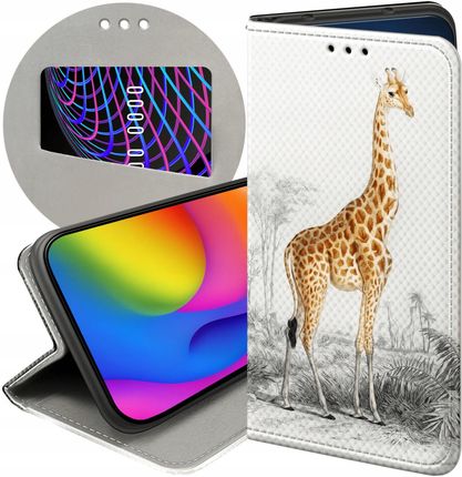 Hello Case Etui Do Huawei Honor Magic 5 Lite X40 5G X9A Żyrafa