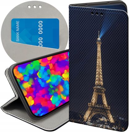 Hello Case Etui Z Klapką Do Huawei Honor X7A Paryż Francja Eiffel Futerał