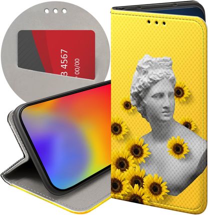Hello Case Etui Z Klapką Do Samsung Galaxy A10 Żółte Słoneczne Yellow Futerał