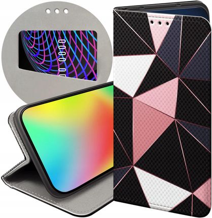 Hello Case Etui Z Klapką Do Xiaomi Redmi 10 5G Mozaika Sztuka Kolorowa Futerał