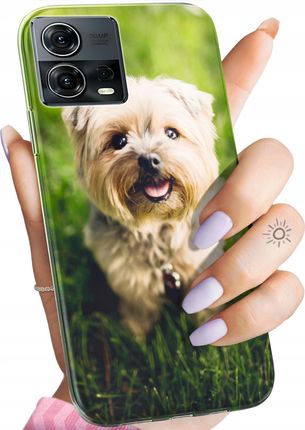 Hello Case Etui Do Motorola Moto S30 Pro 5G Edge 30 Fusion Pieski Psiaki Dogs