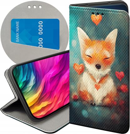 Hello Case Etui Z Klapką Do Samsung Galaxy J7 2016 Liski Lisy Fox Futerał