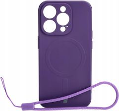 Bizon Etui Silikonowe Do Magsafe Iphone 15 Pro Obudowa Case Cover