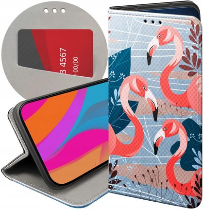 Hello Case Etui Z Klapką Do Xiaomi Mi A2 6X Flaming Flamingi Ptaki Futerał
