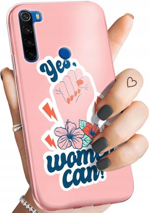 Hello Case Etui Do Xiaomi Redmi Note 8T Siła Kobiet Girl Power Feminizm Obudowa