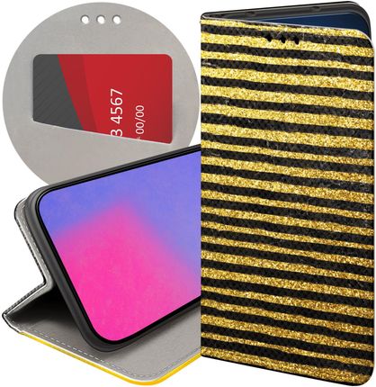Hello Case Etui Z Klapką Do Samsung Galaxy A5 2017 Złoto Gold Rich Futerał