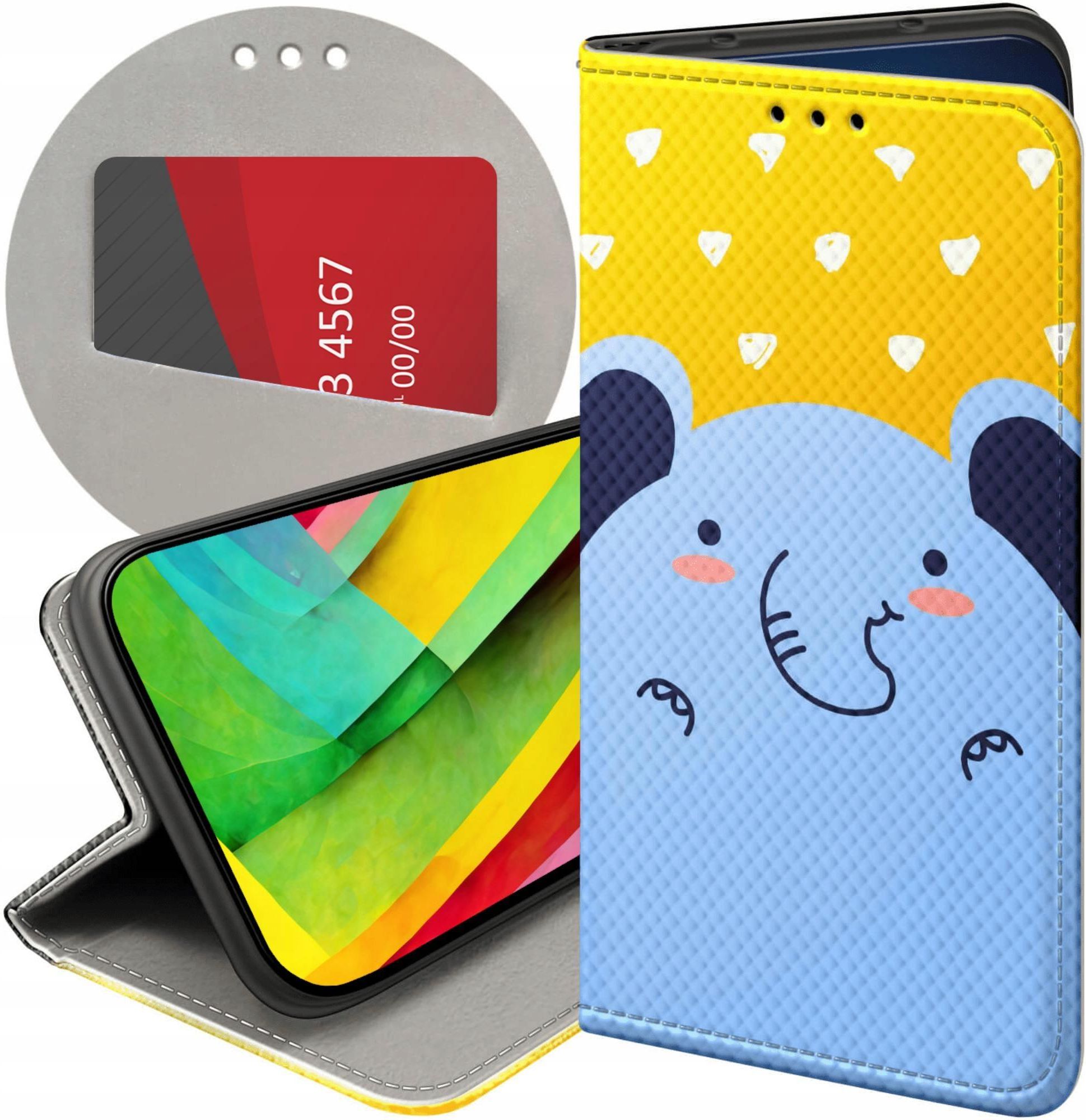 Hello Case Etui Z Klapką Do Motorola Moto E7 Power Słoń Słonie Słoniki ...