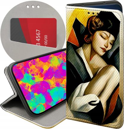Hello Case Etui Do Huawei Honor Magic 5 Lite X40 5G X9A Art Deco