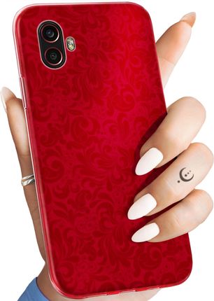 Hello Case Etui Do Samsung Galaxy Xcover 6 Pro Czerwone Serca Róże Obudowa