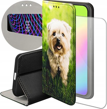 Hello Case Etui Z Klapką Do Samsung Galaxy M31S Pieski Psiaki Dogs Futerał