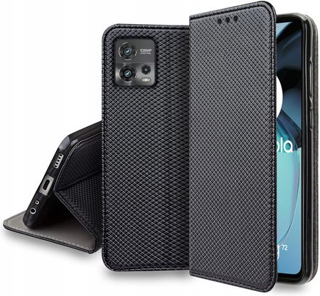 Krainagsm Etui Do Motorola Moto G84 5G Smart Magnet Case Portfel Szkło 9H