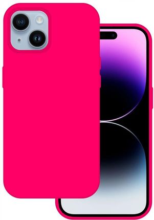 Izigsm Tel Protect Silicone Premium Do Iphone 15 Plus Różowy
