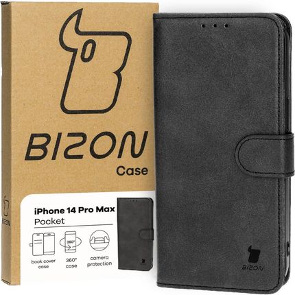 Bizon Etui Case Pocket Do Apple Iphone 14 Pro Max Czarne