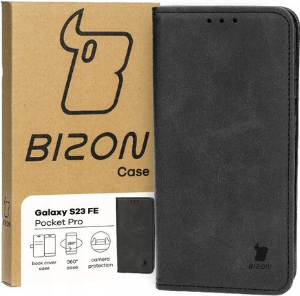 Bizon Etui Case Pocket Pro Do Samsung Galaxy S23 Fe Czarne