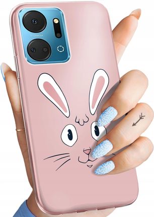 Hello Case Etui Do Huawei Honor X7A Królik Zając Bunny Obudowa Pokrowiec