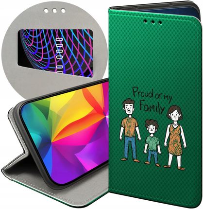 Hello Case Etui Z Klapką Do Samsung Galaxy M52 5G Rodzina Familia Dom Futerał