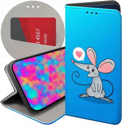 Hello Case Etui Z Klapką Do Samsung Galaxy J7 2016 Myszka Mouse Mini Futerał