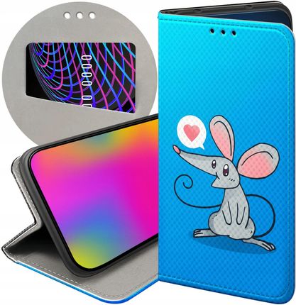 Hello Case Etui Z Klapką Do Xiaomi Redmi 10 5G Myszka Mouse Mini Futerał
