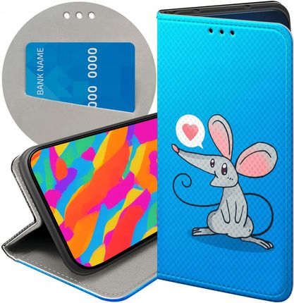 Hello Case Etui Z Klapką Do Samsung Galaxy S7 Myszka Mouse Mini Futerał