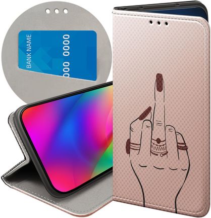 Hello Case Etui Z Klapką Do Samsung Galaxy M52 5G Fuck You Off Futerał