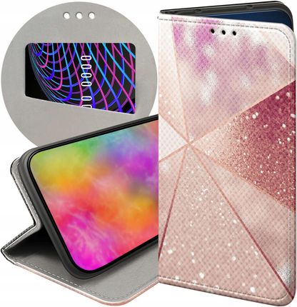 Hello Case Etui Z Klapką Do Samsung Galaxy J7 2016 Różowe Złoto Róż Futerał