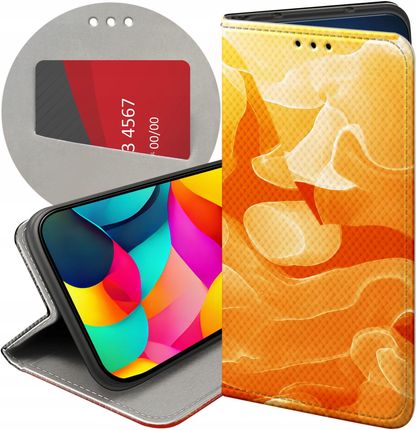 Hello Case Etui Z Klapką Do Samsung Galaxy M52 5G Pomarańczowe Pomarańcze Orange
