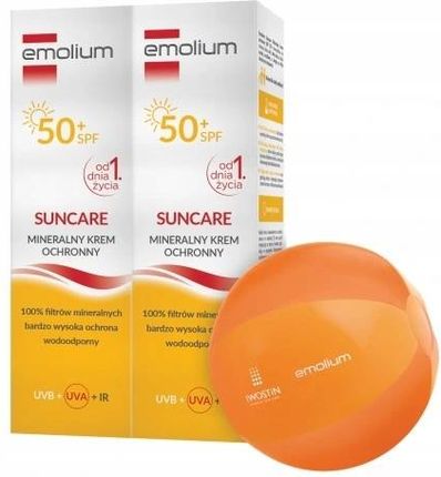 Emolium Suncare Mineralny Krem Ochronny Spf X2 