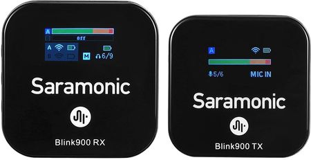 Zestaw do bezprzewodowej transmisji dźwięku Saramonic Blink900 B1 RX + TX