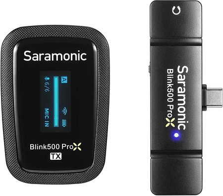 Zestaw do bezprzewodowej transmisji dźwięku Saramonic Blink500 ProX B5 RXUC + TX