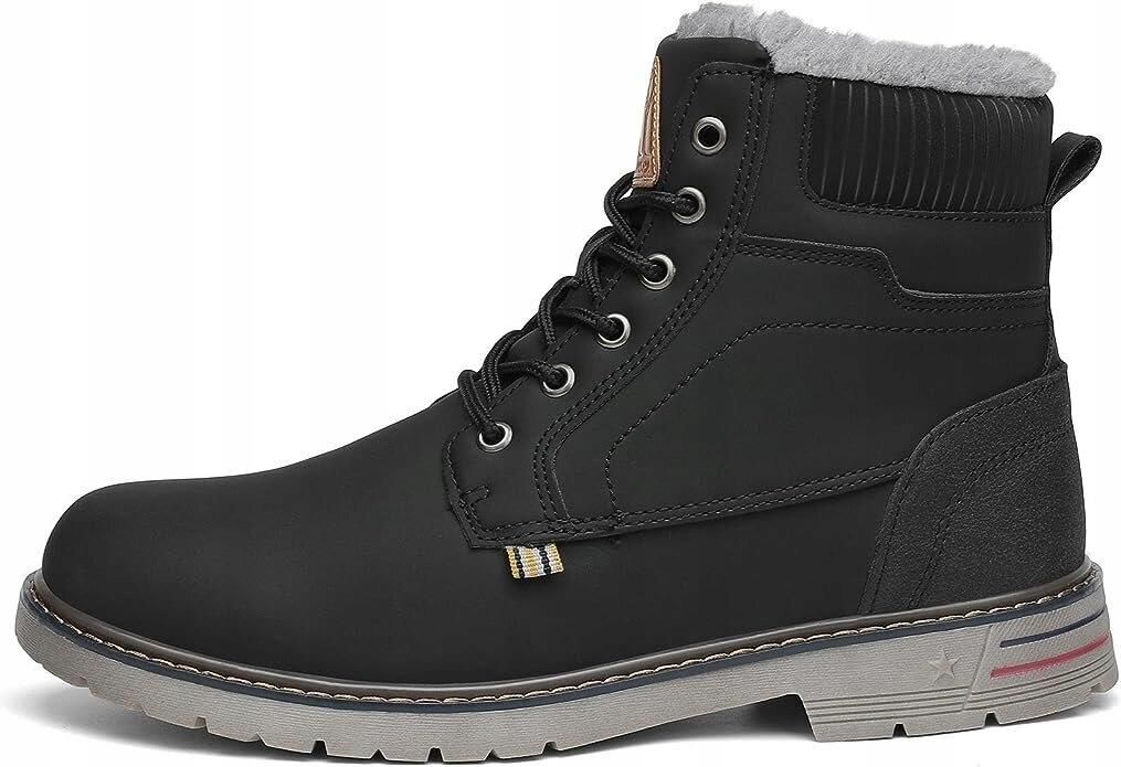 Mishansha Kinder Winterschuhe – Mid-Top Schneestiefel Mit Fellfutter, Wasserabweisend & Rutschfest