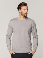 Zdjęcie Jasnoszary sweter z okrągłym dekoltem - Września