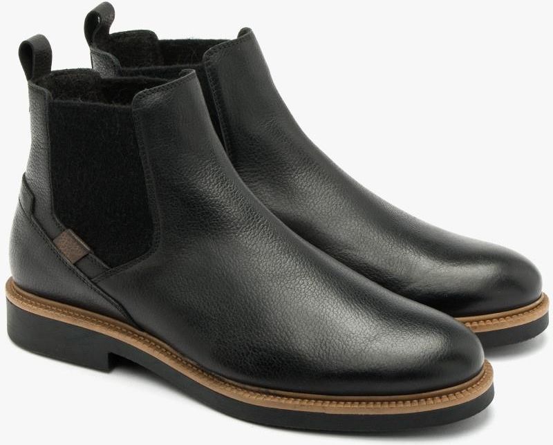 Sztyblety męskie skórzane czarne ocieplane Ryłko - Ceny i opinie - Ceneo.pl