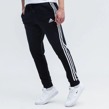 Spodnie zwężane adidas 3-stripes Essentials : Rozmiar - M