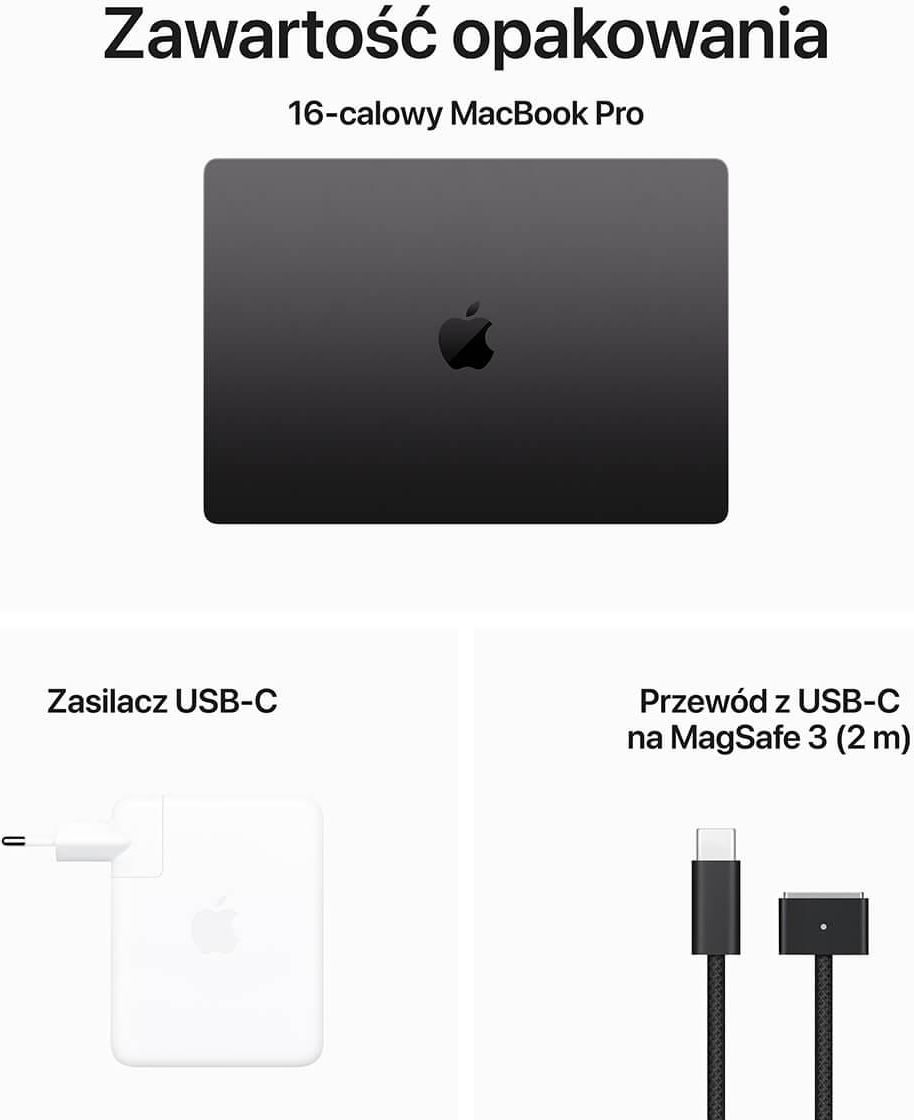 Laptop Apple MacBook Pro 16/M3 Max/64GB/2TB/macOS