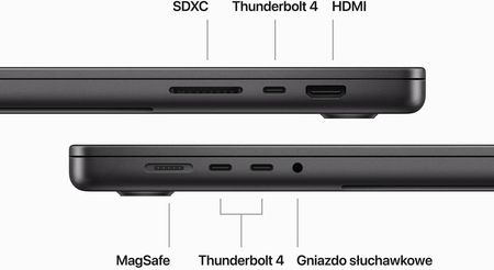 Laptop Apple MacBook Pro 16/M3 Max/64GB/2TB/macOS