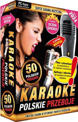 Karaoke Polskie Przeboje edycja 2024 - z mikrofonem (Gra PC)