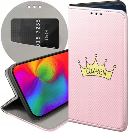 Hello Case Etui Z Klapką Do Samsung Galaxy J7 2017 Księżniczka Queen Princess