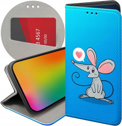 Hello Case Etui Z Klapką Do Samsung Galaxy J7 2017 Myszka Mouse Mini Futerał