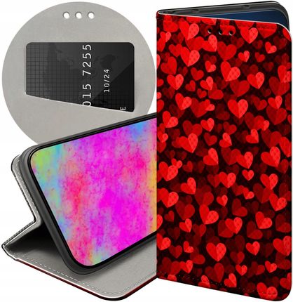 Hello Case Etui Z Klapką Do Samsung Galaxy S7 Walentynki Miłość Serce Futerał